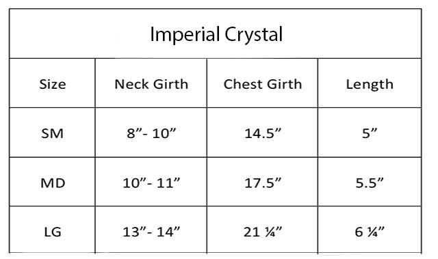 Imperial Crystal Dog Harness