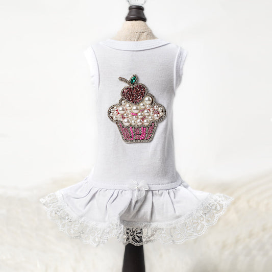 Lil' Miss Cupcake Dog Dress