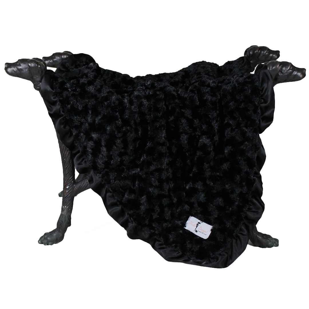 Baby Ruffle Dog Blanket