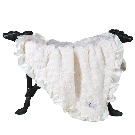 Baby Ruffle Dog Blanket
