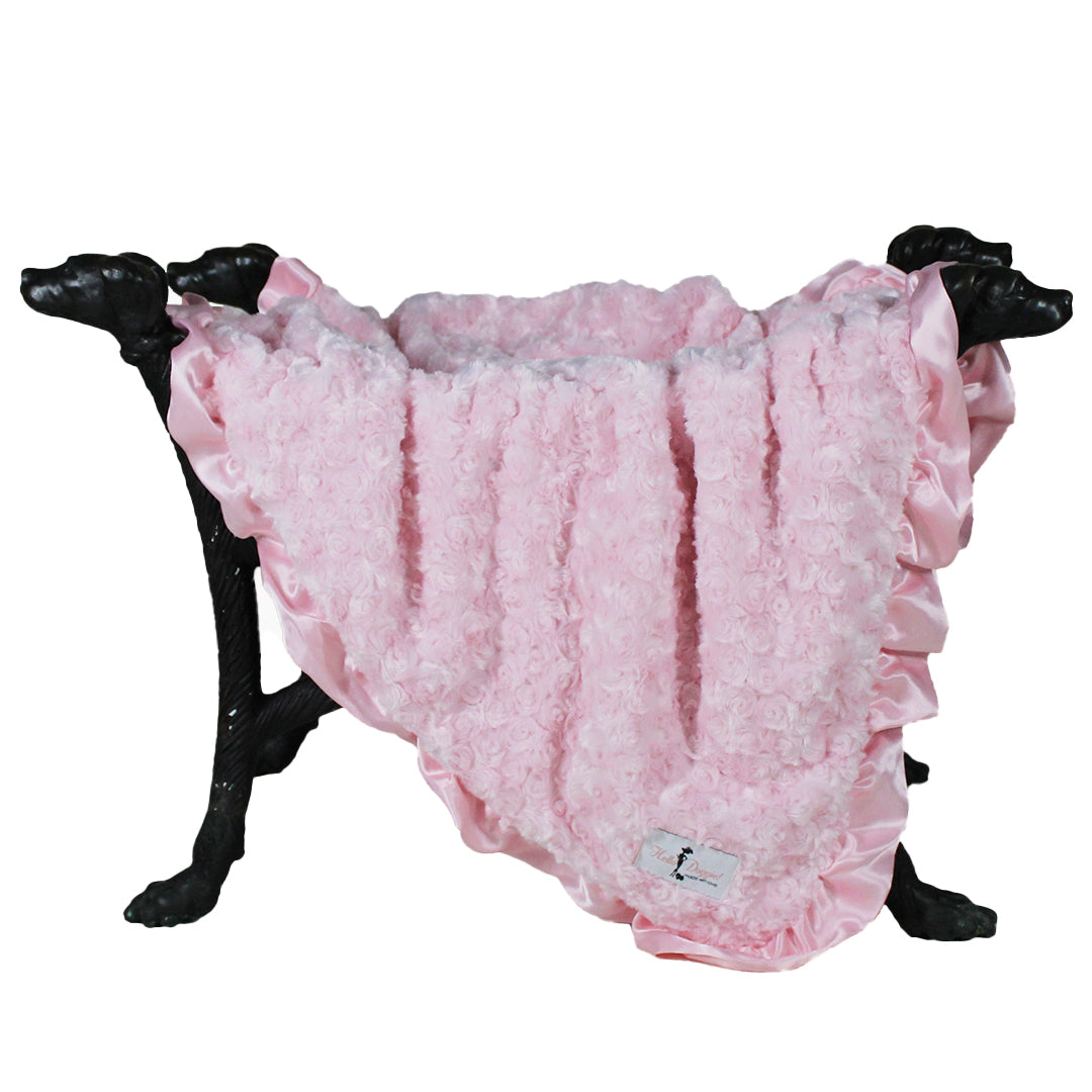 Baby Ruffle Dog Blanket